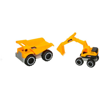 Twin Big Builders Construction Toy
