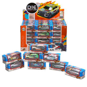 Die-Cast Alloy Pull Back Racer (1:64)
