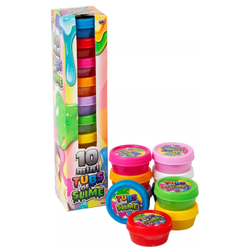 Mini Slime Tubs 10 Pk