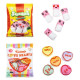 Swizzels Love Heart Plushies 5 Pack of Plush Love Hearts 