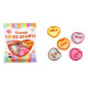 Swizzels Love Heart Plushies 5 Pack of Plush Love Hearts 