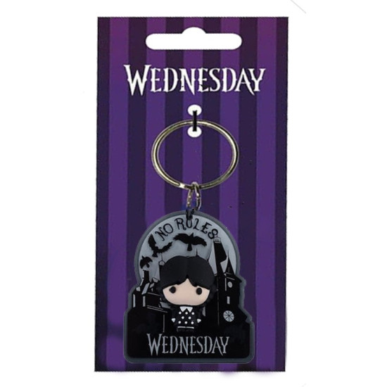 Wednesday Novelty keyring