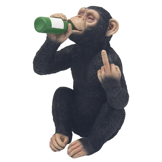Resin Cheeky Monkey Free standing Drinking