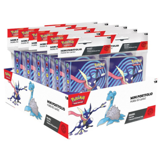 Pokémon Mini Portfolio Store up to 60 Pokémon Cards