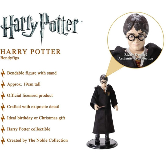 Harry Potter Bendy Figures Bend and Pose Approx 7 Inch