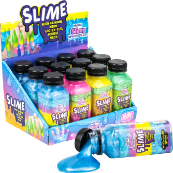 Neon Rainbow Slime