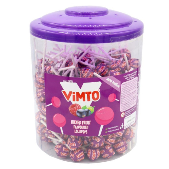 Vimto Lollipops Mixed Fruit Flavour