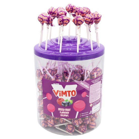 Vimto Lollipops Mixed Fruit Flavour