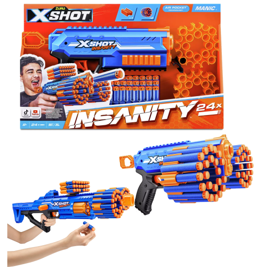 Zuru X-Shot Maniac Blaster
