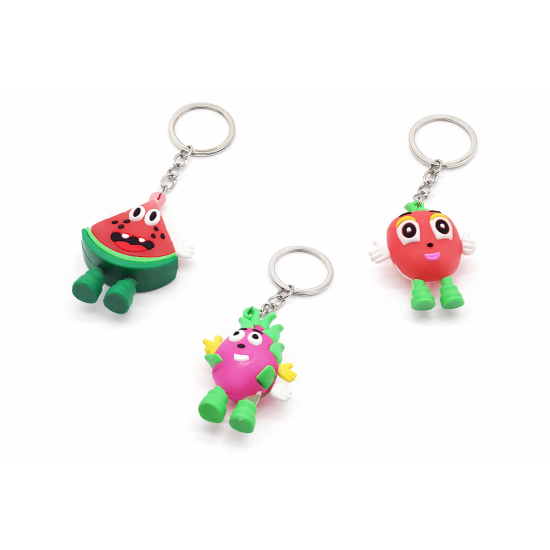 Fruit Face Keyring