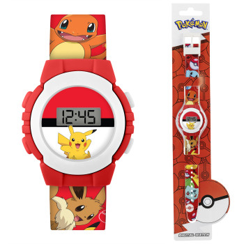 Pokémon LCD Round Watch