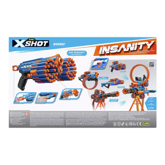 Zuru X-Shot Maniac Blaster