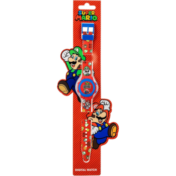 Mario LCD Round Watch