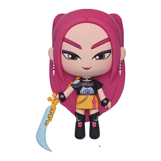 K-Pop Demon-Hunters 3D Bag Clip