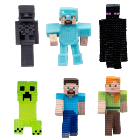 Goo Jit Zu  Minecraft Stretchy Minis