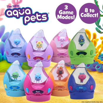 Aqua Pets  3 Game Modes 8 to Colllect
