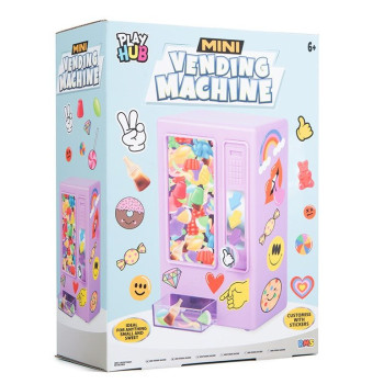 Mini Vending Machine Customise with Stickers