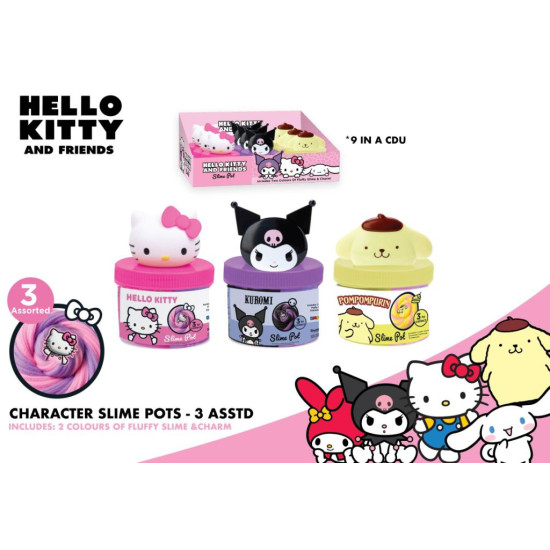 Hello Kitty Slime Pots