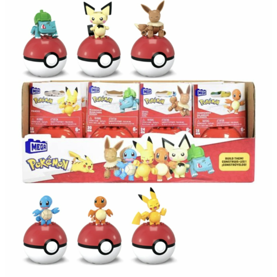 Pokémon Pokeball Figures Build you own Pokémon