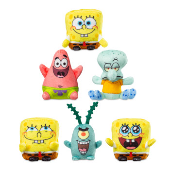 3 Inch Micro Plush Spongebob Characters