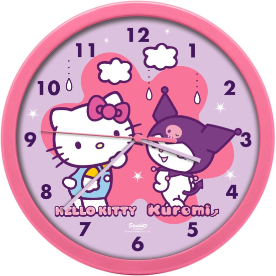 Hello Kitty/Kuromi Wall Clock
