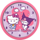 Hello Kitty/Kuromi Wall Clock