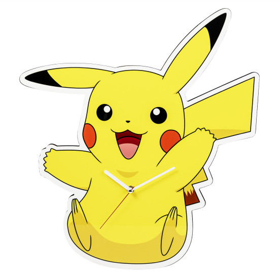 Pokemon Shaped Wall Clock