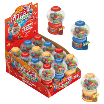 Gumball Machine Assorted Fruit Chewing Gum