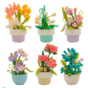 Mini Brick Flowers  Build Your Own Flowers