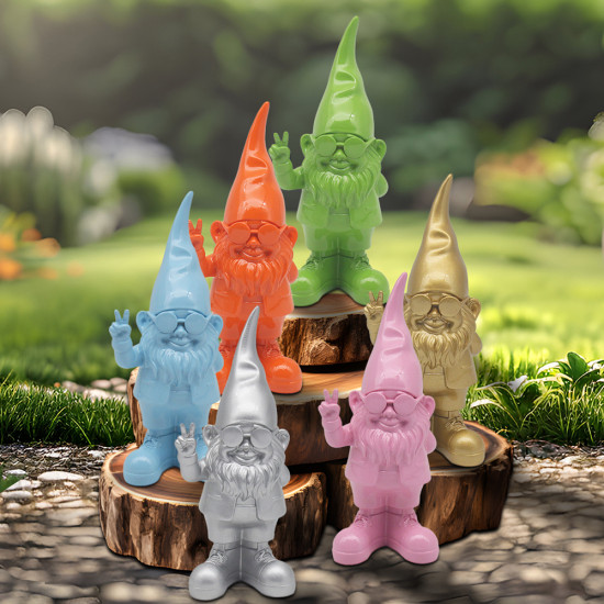 Novelty Gnome Figurine Peace