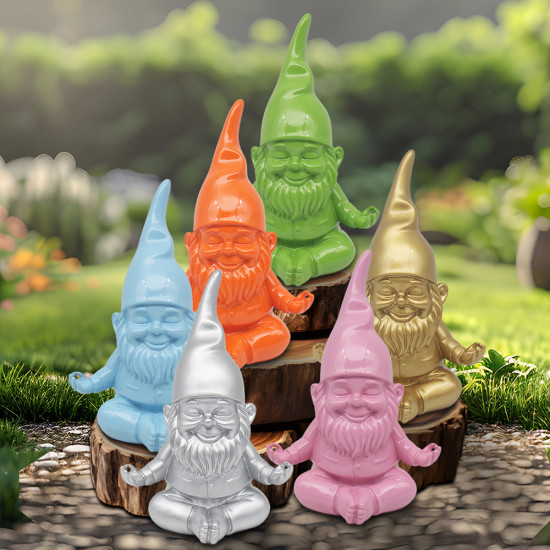 Novelty Gnome Figurine Yoga