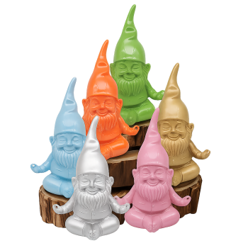 Novelty Gnome Figurine Yoga