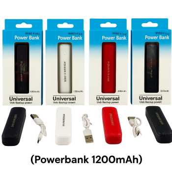 Universal Power-bank 1200 mAh Backup Power