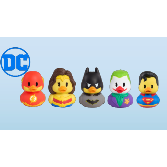 DC Super Hero Duckalooz Rubber Ducks