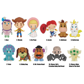 Toy Story 3D Foam Bag Clip