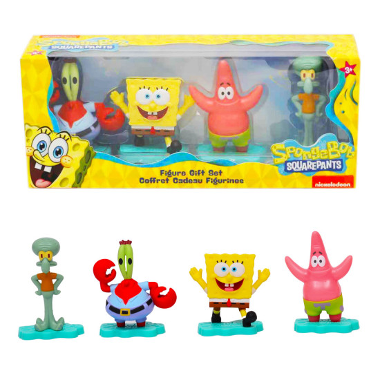 Spongebob Squarepants Mini Figures 4-Pack