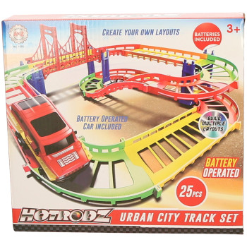 Urban City Race Track 25pc Create your own Layout
