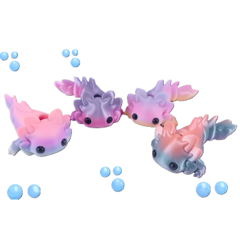 3D Printed Axolotl 