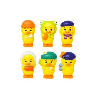 Squishy Ducks with Hats 12 Cm Assorted Designs