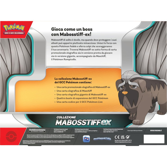 Pokémon Trading Card Game Mabosstiff EX Box