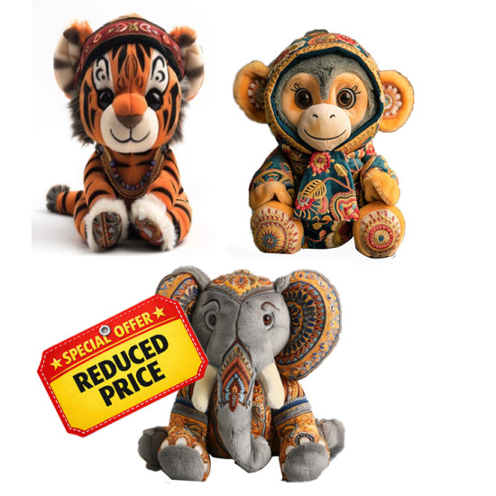 11 Inch Decrotive Plush