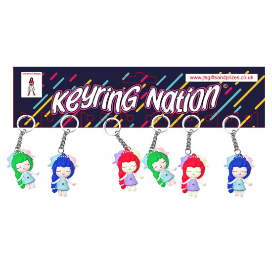 Girl Keyring