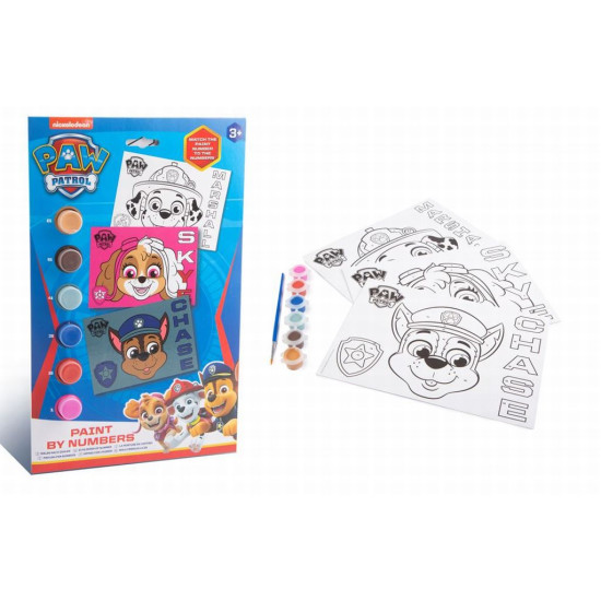 Paw patrol Paint by Numbers