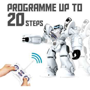 Robo Blast Dances To Music