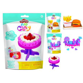 PLAY-DOH AIR CLAY FOODIE ASSORTED